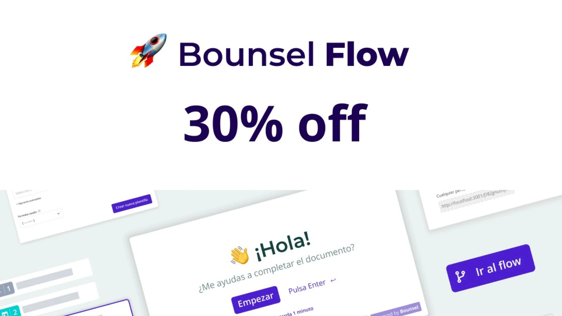 bounsel flow 30p off